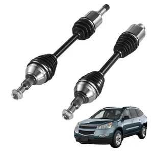 fathersdaygift VEVOR CV Axle Shaft Assembly, 2 Pieces Front Left Right (Driver and Passenger Side), Automotive Replacement Joint Axles Pair Compatible with 2009-2017 Chevrolet Traverse, Alloy Steel Carbon Steel