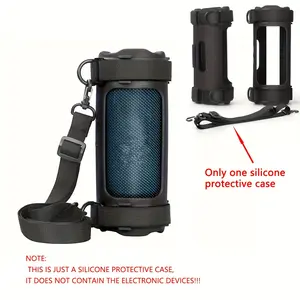 Jbl Flip 7 Audio Silicone Protective Case, Shockproof & Scratch-Resistant, Includes Storage Bag, Better Speaker Protection, Accessories, Cover