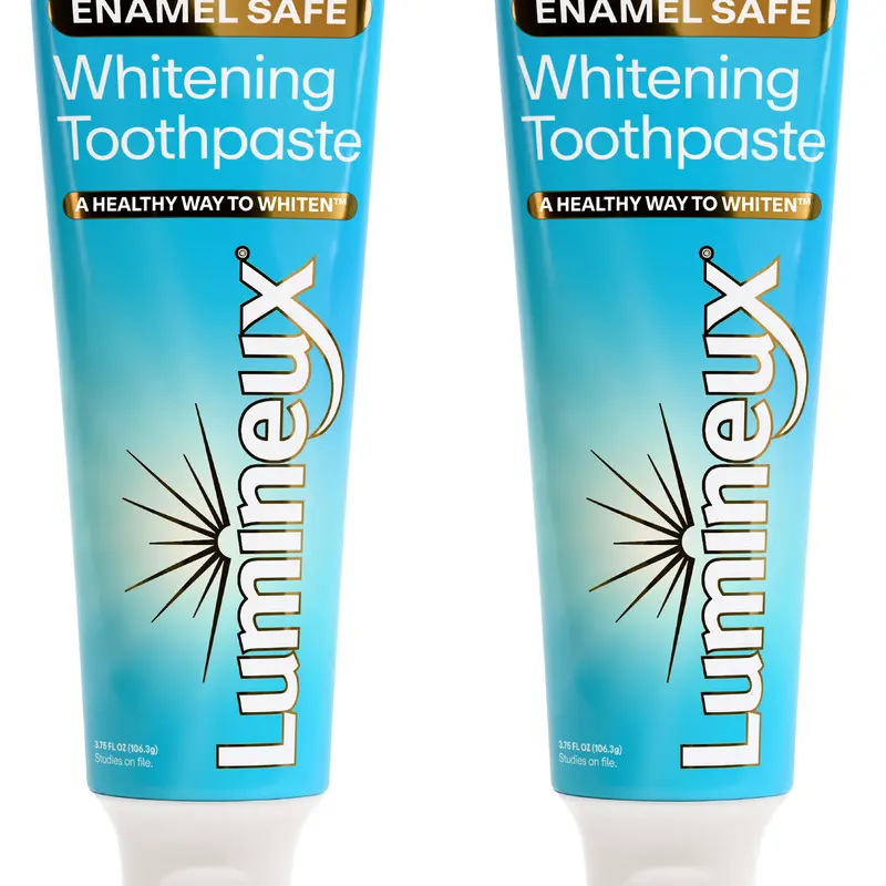 Lumineux Fluoride Free Whitening Toothpaste | 1 PACK or 2 PACK | Mineral Rich Sea Salt | Peroxide Free | Enamel Safe for Sensitive Whiter Teeth | No Artificial Colors, Dyes or Preservatives - SLS Free Dentist Formulated - 3.75 Oz