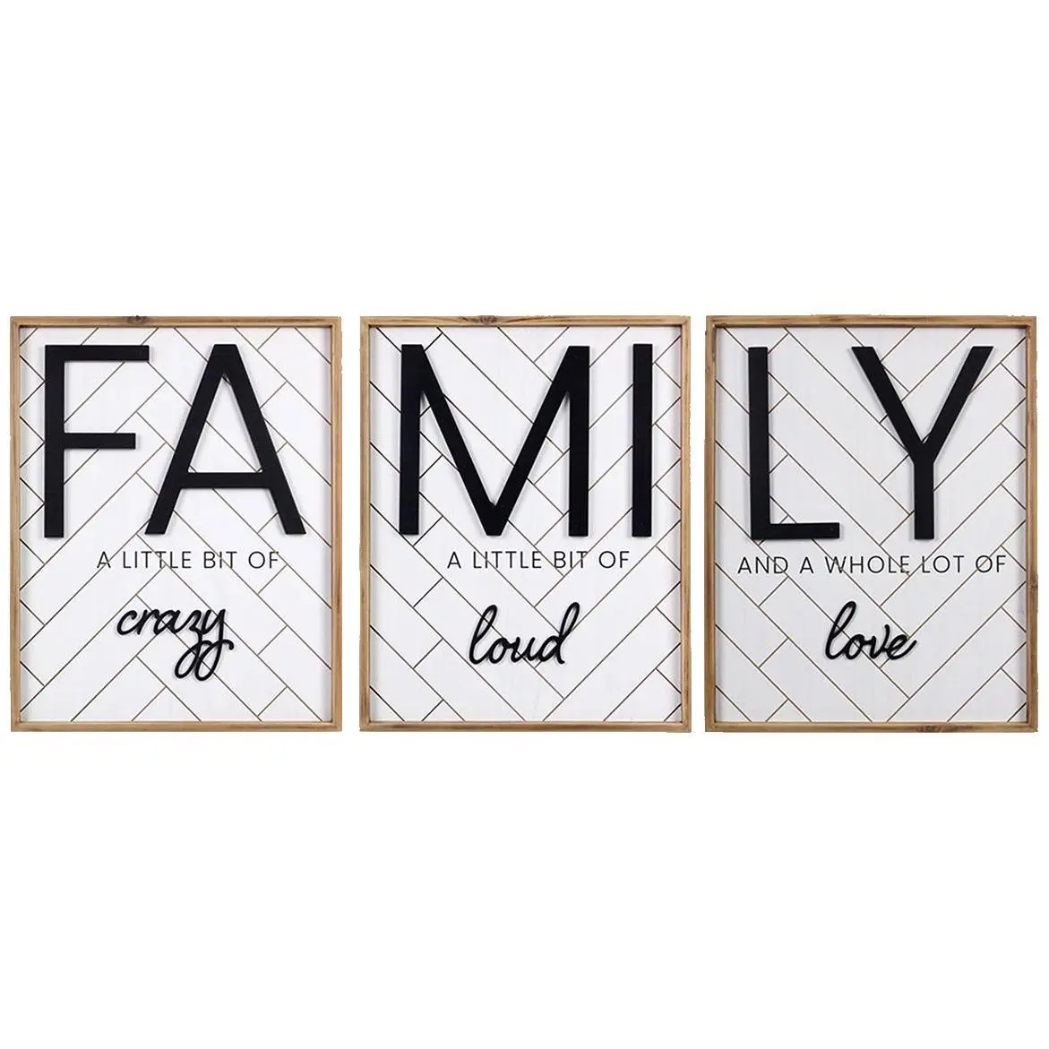 Young's Inc. 3-Piece Family Wall Sign Young's Inc. 3-Piece Family Wall Sign