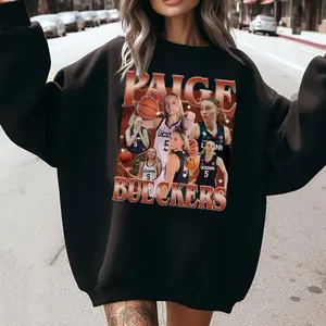 Paige Bueckers Sweatshirt, Women Basketball Fan Graphic TShirt Hoodie