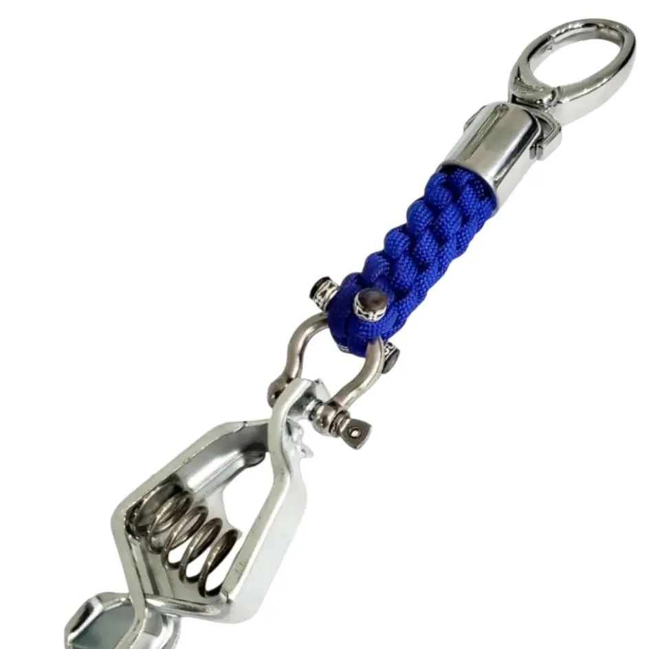 PARACORDCLIPS BLUE GLOVE CLIP PARACORDCLIPS BLUE GLOVE CLIP