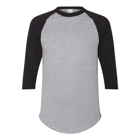 Augusta Sportswear Three-Quarter Raglan Sleeve Baseball Jersey