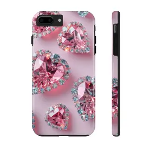 Heart Stone Tough Phone Case for iPhones, Durable Shockproof Cover, Protective Cellphone Shell, Unique Hard Shell Case, Anti-scratch iPhone