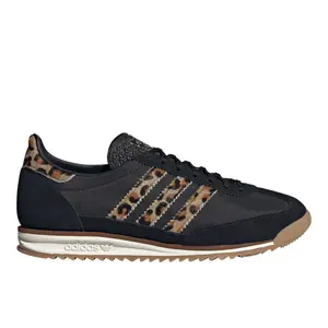 adidas Womens Sl 72 Og Lace Up Sneakers Shoes Casual - Black