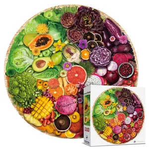Antelope Puzzle Harvest Platter 1000 Piece Jigsaw Puzzle