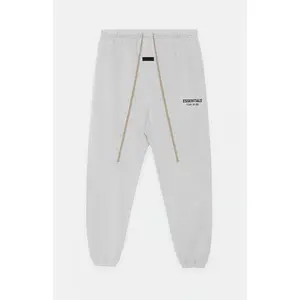 Fear of God ESSENTIALS Men's Light Heather Grey Fleece Sweatpants