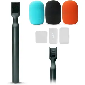 WMX-HM Mic Handle for  Mic, Rode GO, Hollyland Lark, and More - Interview Microphone Adapter for Vlogging, Interviews, and Podcasting