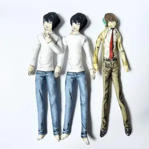 Anime Death Note L.Lawliet Cosplay Doll Toy Abstract Joint Flexible Room Decoration Halloween Mascot Soft Props Birthday Gifts