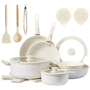 [FLASH SALE] ROVSUN 22 Pcs Nonstick Pots and Pans Set with Detachable Handles