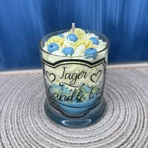 Lemon blueberry crumble candle