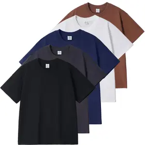 Men's 100% Cotton Blank Tee, Loose Fit Short Sleeve Casual Shirt,deal for daily casual, street style, layering, gym, and versatile everyday outfits