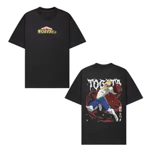 Mirio Togata “Lemillion” T-Shirt – My Hero Academia Anime Tee | Series Logo Front & Hero Cape Action Pose Back Graphic | Unisex Sizes S–5XL