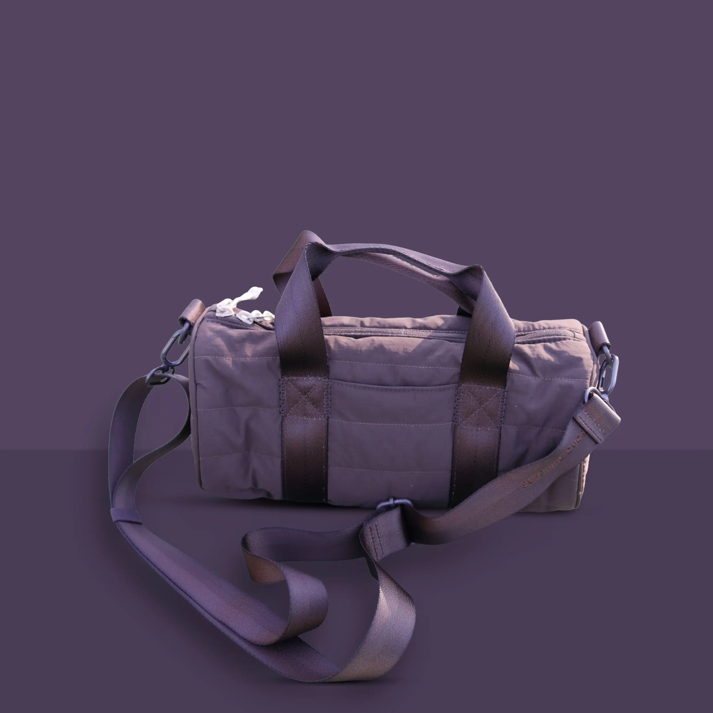 Sunshine Duds Puffy Duffel Crossbody and Handle Bag Travel Essentials Bag Lightweight Travel Bag Traveling Bag