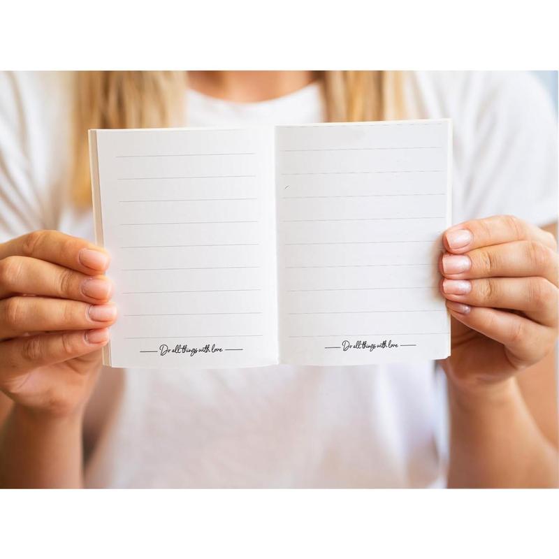 Modern Wedding Vow Books His and Hers - Bride and Wedding Notebook with 28 Pages - 5,9" x 3.9"- Great for Vow Renewal - Bridal Shower Gifts – Booklet - Bonus Time Capsule Love