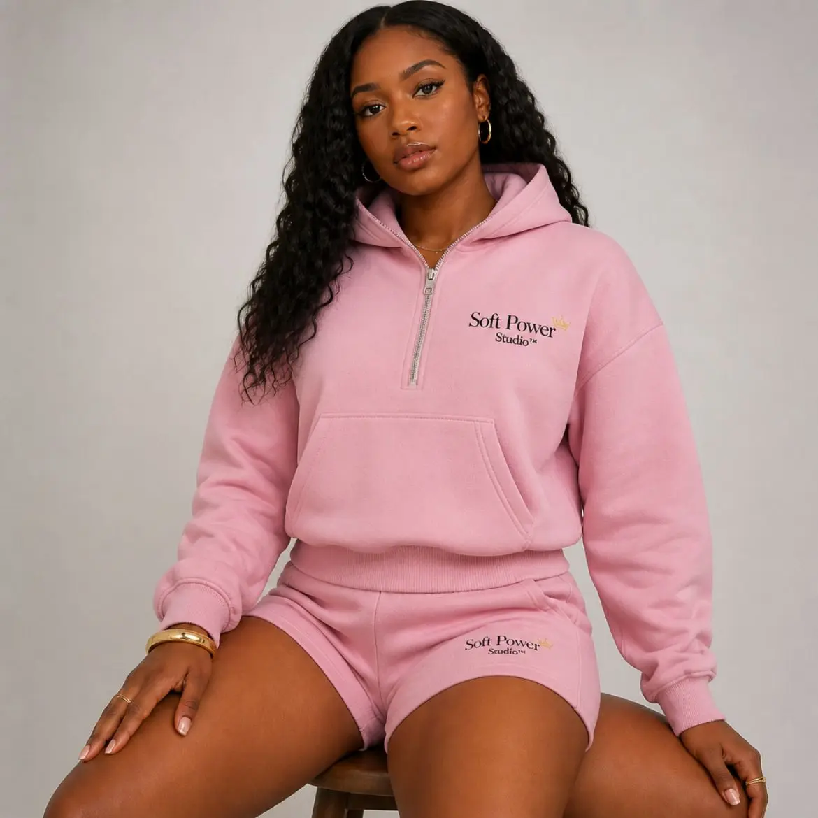 Power  Down Set Pink