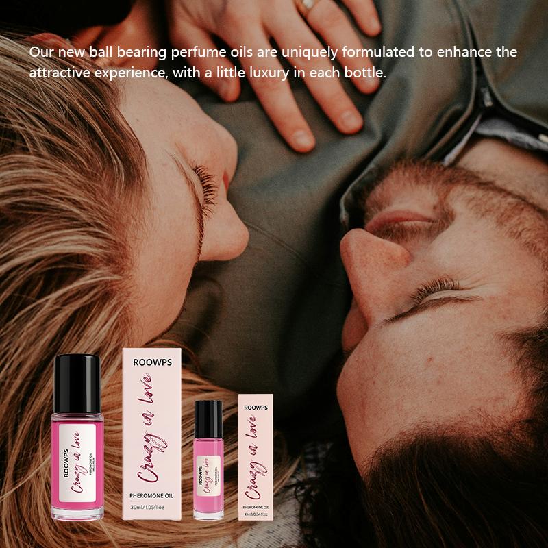 CRAZY IN LOVE ROLL ON OIL Perfume elegant and fragrant, long-lasting, sweet, irresistible charm, long-lasting perfume suitable for fun nights, women's perfume that shows charm, niche perfume, blush perfume, travel perfume, crazy about your scent