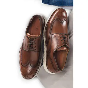 Martin Dingman Countryaire Saddle Wingtip Shoe