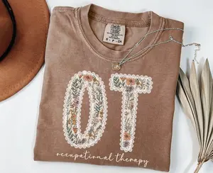 Comfort Colors Occupational Therapy Shirt, OT Tshirt, Occupational Therapy Graduation Gift, Occupational Therapy Tshirt, OT Grad Gift for Her, OT Shirt