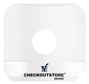 12" LP Vinyl Inner Sleeves - CheckOutStore Paper Records Sleeves, 12" Size, 33 RPM, Round Corners, Center Hole for Disc Protection