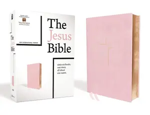 The Jesus Bible, NIV Edition, Leathersoft over Board, Pink, Comfort Print Hardcover – October 30, 2018