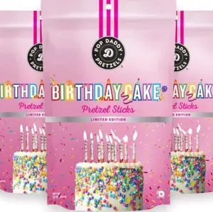 5 pack- Pop Daddy Limited Edition Birthday Cake  Snack Dessert Sweet