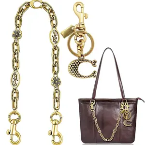Chain Charm for Handbag, Purse Wallet &Pants Chain Jean Chains, Vintage Bag Strap Chains Extender