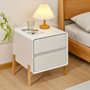 1pc， Bedside cabinet for home use, minimalist bedroom, bedside cabinet, minimalist storage cabinet