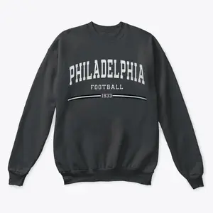 Philadelphia Sweatshirt,  American Football Sweater, Game Day Pride, Football Shirt, Philly Sweatshirt Classic Menswear