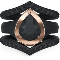Black Metal Light Rose Gold