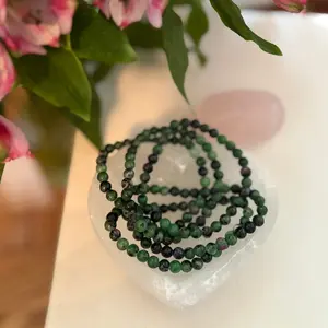 ruby in zoisite Bracelet