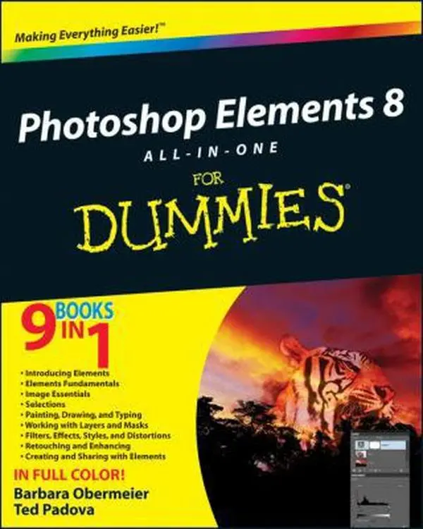 USED-Photoshop Elements 8 All-in-One-for Dummies by Barbara Obermeier (Paperback)