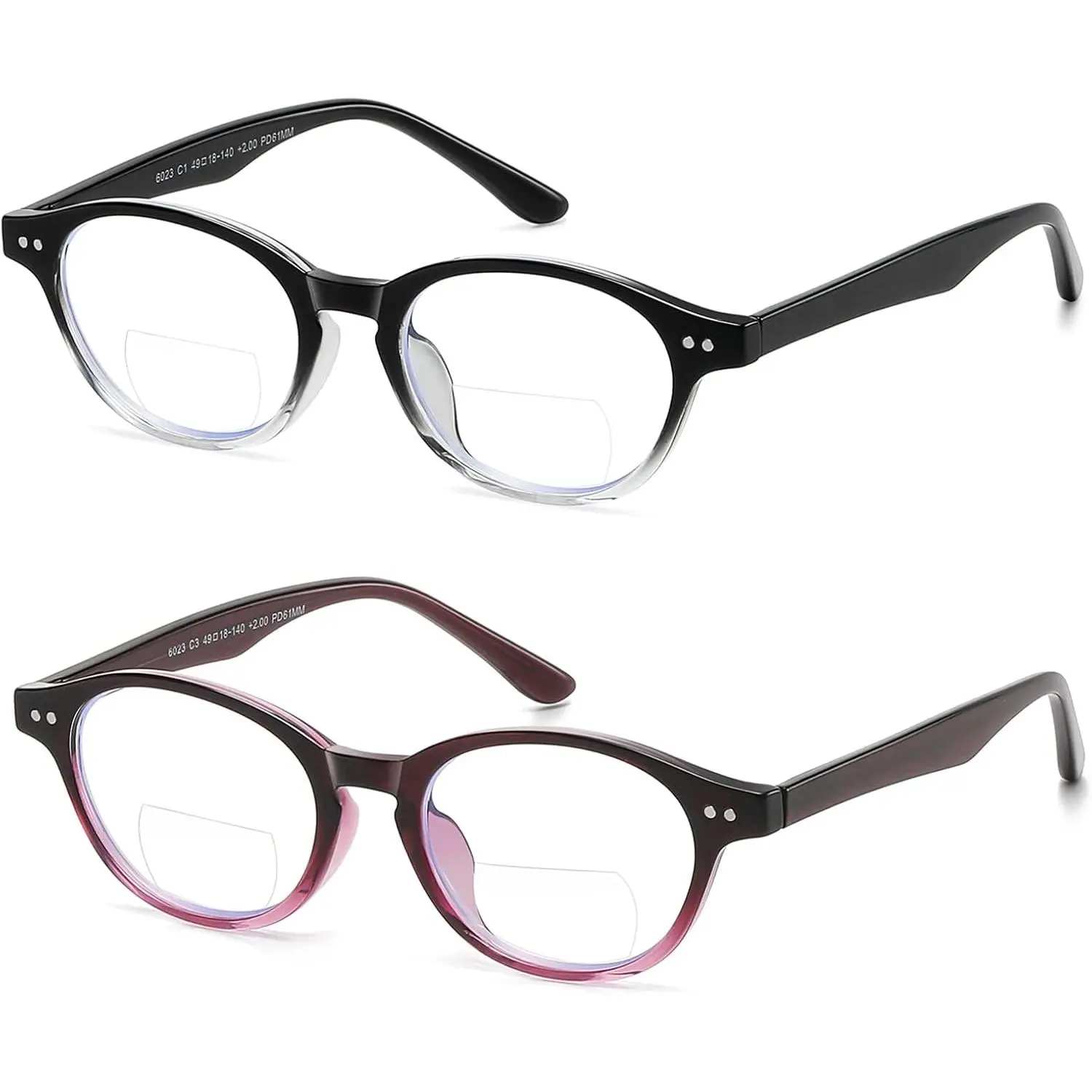 Black + Red Gradient Purple