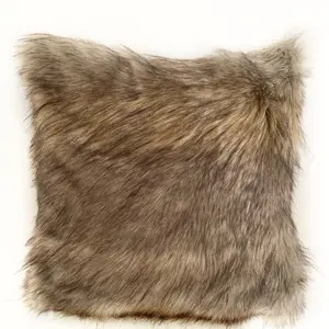 The Atelier Wolverine Pillow – Couture Faux Fur Statement Accent