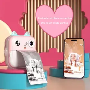 Polaroid mini digital camera, insertable card, printable, portable gifts for boys and girls for children print o Kids Inkless polaroid  go school gift