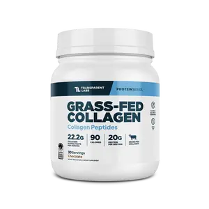 Transparent Labs Grass-Fed Collagen – 22.2g Collagen Hydrolysate, All Natural & Gluten-Free, No Artificial Sweeteners or Colors