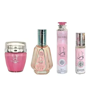 Yara Spray 50ml + Lattafa Yara Air Freshener + Lattafa Yara Hand & Body Lotion + Yara Perfume Oil