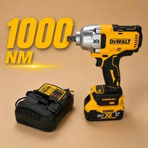 DEWALT Impact Wrench 1/2" Inch High Torque With Hog Ring Anvil 20V Brushless Cordless Wrench Dewalt Power Tools DCF900