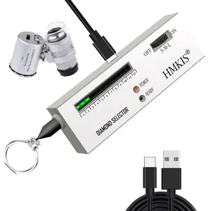 Tester Pen, Jewelry Tester with 60X Jewelry Loupe Magnifier, Selector for Novice and Expert (Non-)