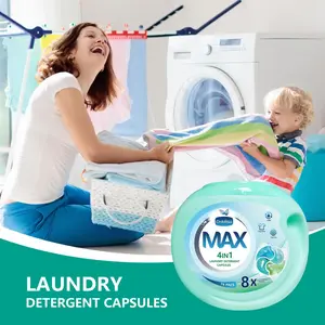 Laundry Beads, 76pcs/box Long Lasting Fragrance Laundry Detergent Beads, Deep Cleaning Laundry Detergent Balls for Home Laundry Room Hotel Salon
