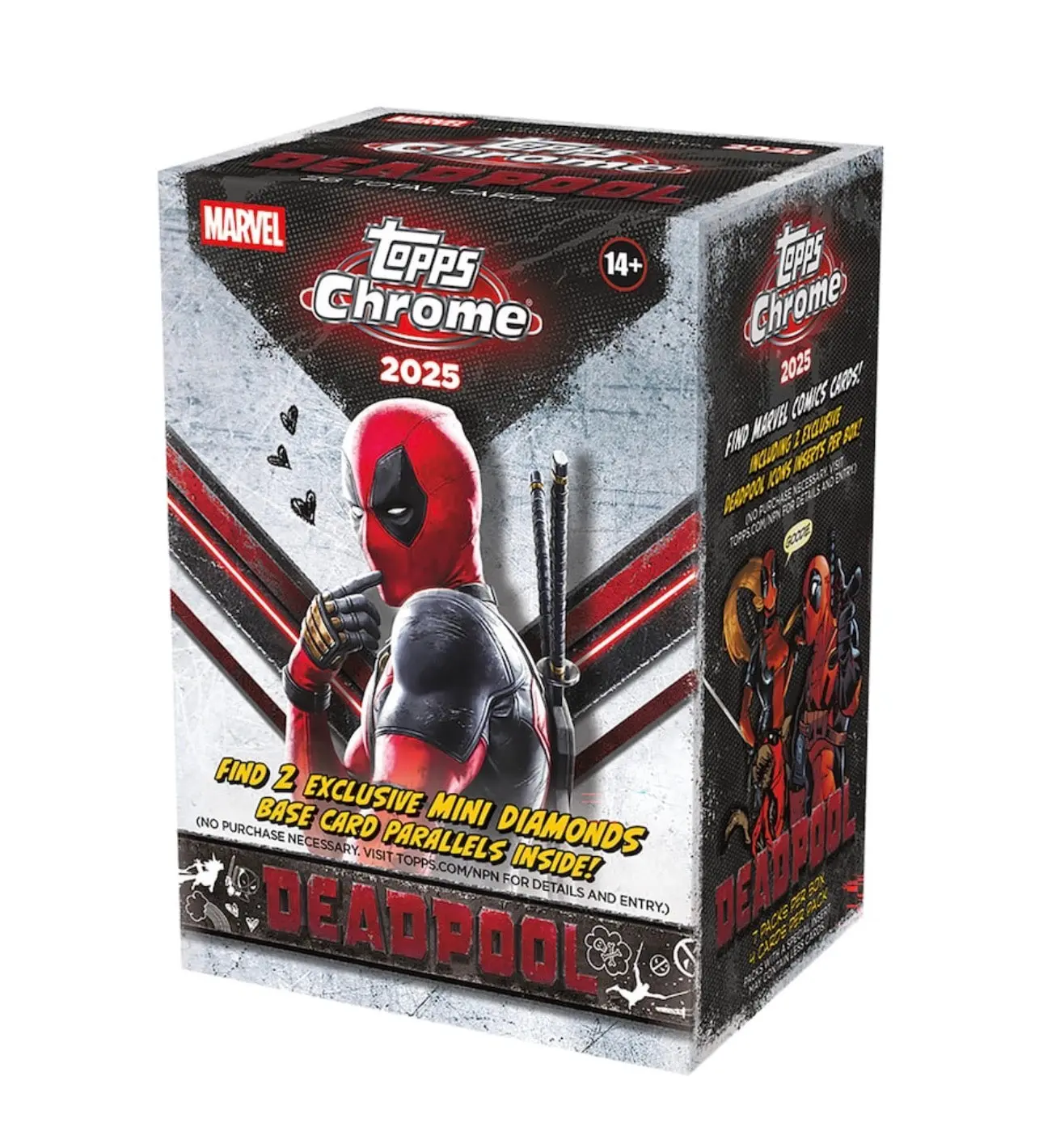 2025 Topps Chrome Deadpool Blaster Box 2025 Topps Chrome Deadpool Blaster Box