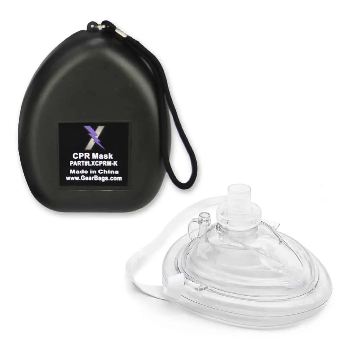 Premium CPR Mask | Hard Case | LXCPRM-K Premium CPR Mask | Hard Case | LXCPRM-K
