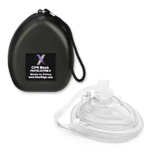 Premium CPR Mask | Hard Case | LXCPRM-K