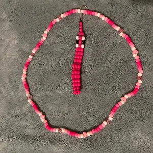 Worm On String Colorful Beaded Kandi Necklace