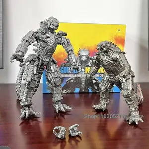Mechagodzilla Figure Godzilla Vs Kong Giant Godzilla Toy Figure Movie King of The Monster Movable Joints Dinosaur Birthday Gifts