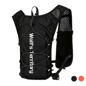 New ultra-light waterproof running, trail running, and cross-country backpack, 5L nylon and breathable hiking backpack, marathon backpack, Bicycle Backpack, running, cycling, and hiking hydration vest backpack