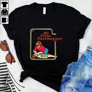 My First Facehugger [Vintage Book Parody]   T-Shirt