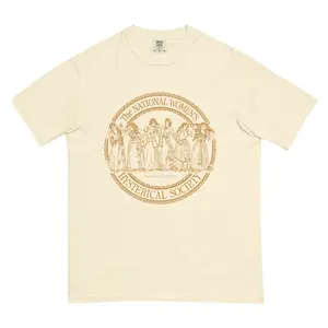 Hysterical Society Seal Tee - Cream
