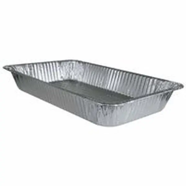 Handi-Foil Of America (Hfa) 521-201970 Food-Grade Aluminum Foils Disposable Cookware, Rectangular 288 oz Full-Size Steam Table Pan with Attractive Bottom, Durable, Recyclable for Cooking, Food-Grade Aluminum Foil Disposable Cookware