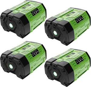 4Pack High Capacity Replacement for EGO Battery 56V 7.5Ah Lithium ion BA5600T BA1400T BA4200T BA2240 BA2800 BA2800T Compatible with All 56V Power Tool and Chargers